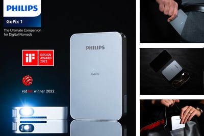 Philips GoPix 1 presentado con los  iF Design & Red Dot Awards 2022