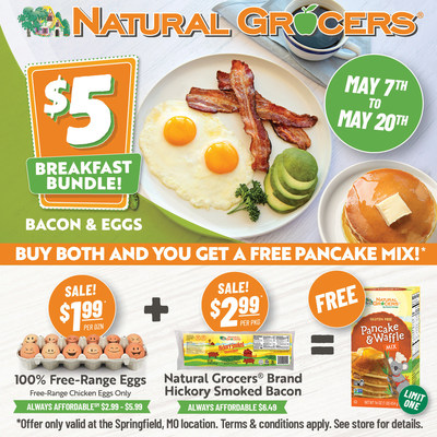 BREAKFAST BUNDLE DEAL FROM NATURAL GROCERS®