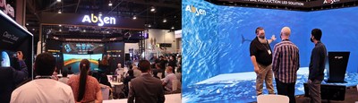 Absen asiste a NAB, presentando sus soluciones de producción virtual