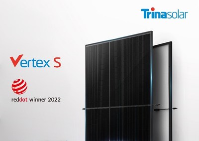 Vertex S de Trina Solar gana el Premio Red Dot Product Design 2022