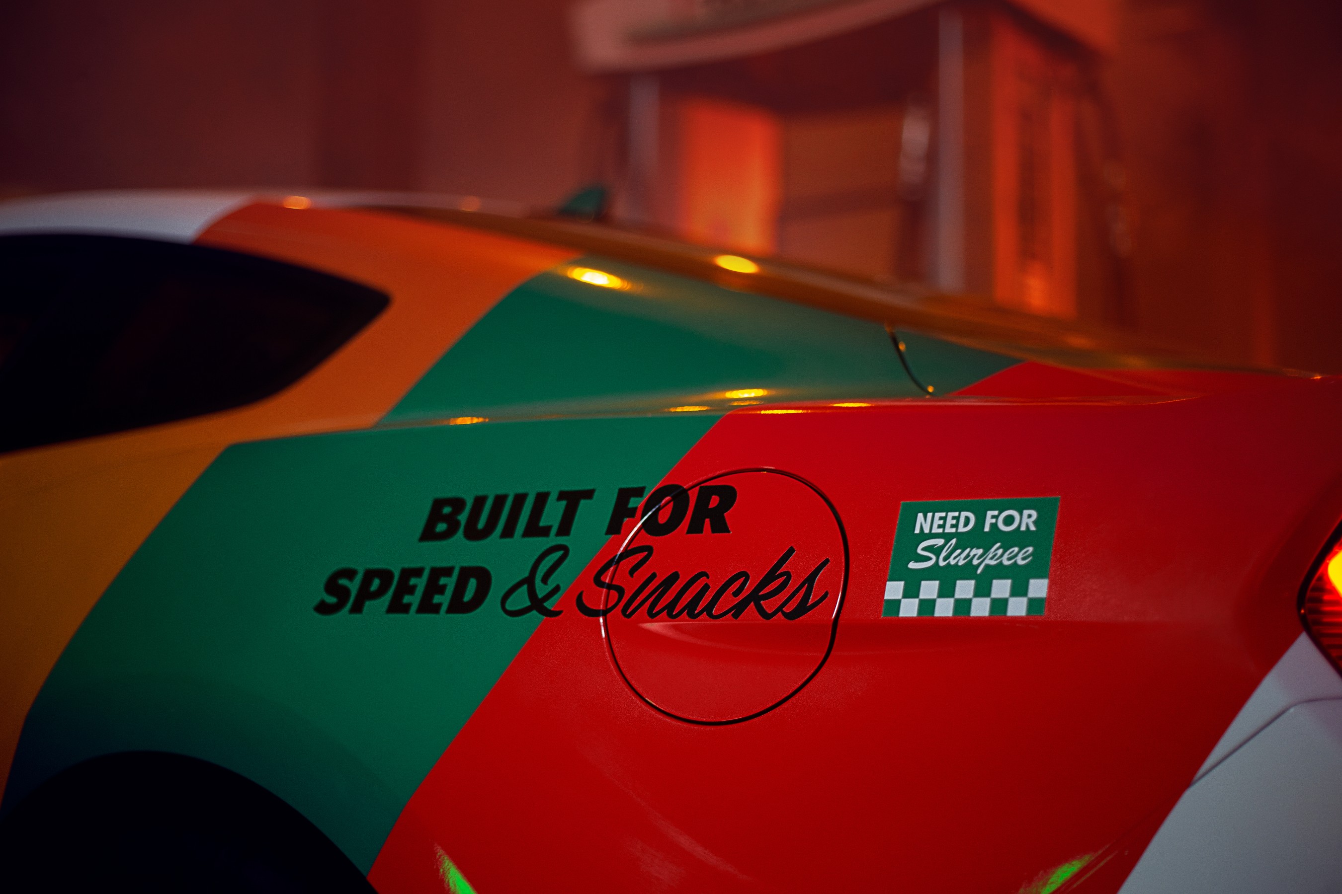 Built by Fans and Inspired by Snacks: 7-Eleven Unveils Completed Model 711 Car