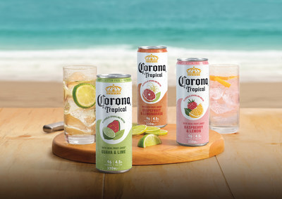 Corona presenta un sabor del paraíso con Corona Tropical, la primera bebida que no es cerveza de la cartera de productos de la marca