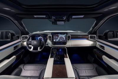 Toyota Tundra Capstone Named WardsAuto 2022 10 Best Interiors and UX Winner