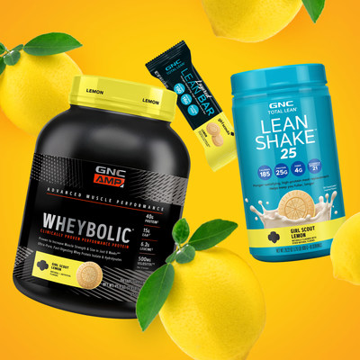 GNC Releases New Limited Edition Spring Flavor Inspired by Girl Scout Lemon Cookies