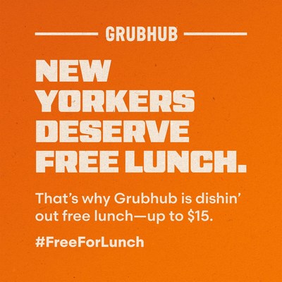 Grubhub is Buying Lunch for NYC In a Movement to Make Sure the City That Never Sleeps Doesn't Turn Into the City That Never Lunches