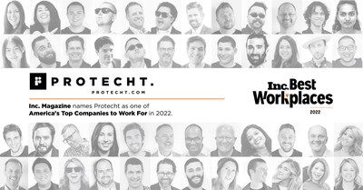 Inc. Magazine Names Protecht, Inc. as one of America's Best Workplaces in 2022