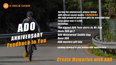 Primer aniversario de ADO Ebike - Atraviesa tu ciudad