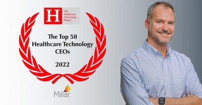 Millar CEO, Tim Daugherty, Among Top 50 Healthcare Technology CEOs of 2022