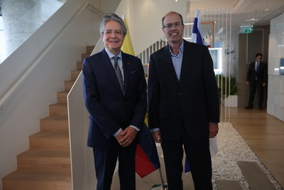 El presidente de Ecuador se reúne con ejecutivos de Start-Up Nation Central a fin de profundizar los vínculos de innovación con Israel