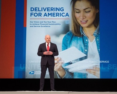 Postmaster General Louis DeJoy Delivers National Postal Forum Keynote Address