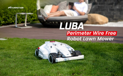 Mammotion lanza LUBA, la nueva generación de tecnología de cortacéspedes robóticos