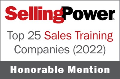 Sales Xceleration® Receives Honorable Mention on Selling Power's Top Sales Training Companies List for CSL Training