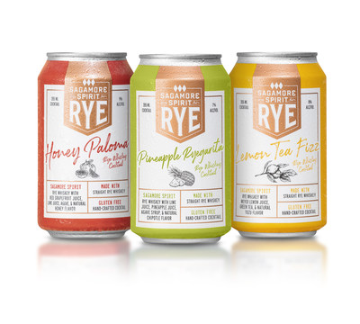 Sagamore Spirit Launches New Line of Canned Craft Cocktails Made with Straight Rye Whiskey Nationwide