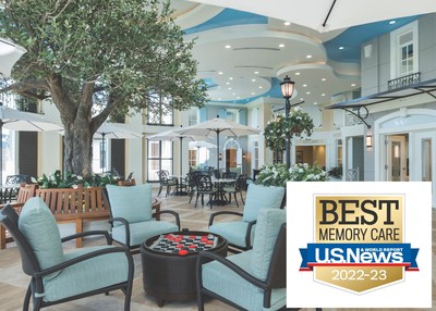U.S. News & World Report Names Market Street Memory Care Residence Viera a 2022-23 Best Memory Care Community