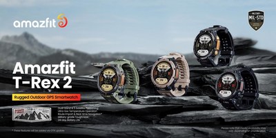 AMAZFIT LANZA EL T-REX 2
