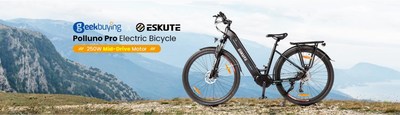 Eskute se asocia con Geekbuying para lanzar la nueva bicicleta eléctrica Polluno Pro