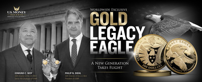 U.S. MONEY RESERVE ANNOUNCES IRA PARTNERSHIP WITH THE U.S. NAVY MEMORIAL AND DEBUTS EXCLUSIVE LEGACY EAGLE GOLD AND SILVER COINS