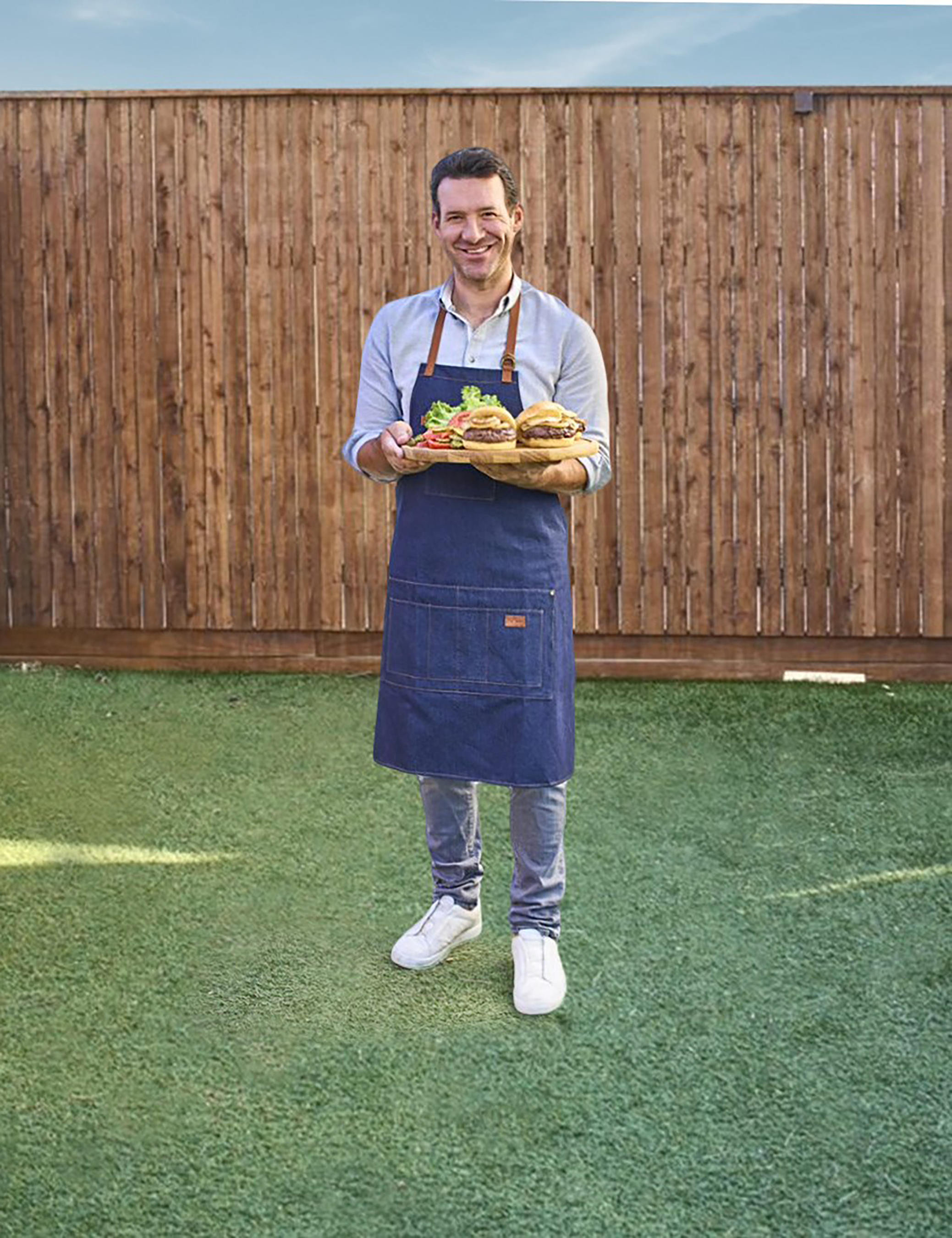 Tony Romo Kicks Off Summer Grilling Season with National Beef Burger Day