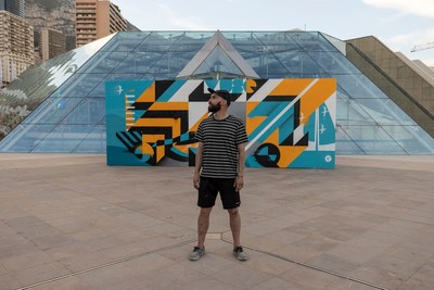 DE BOGOTÁ A MÓNACO, MURALISTA COLOMBIANO DEJA SU HUELLA EN UNO DE LOS LIENZOS MÁS EXCLUSIVOS DEL MUNDO CON VUSE