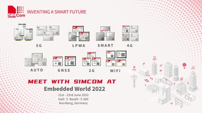 Pase a conocer SIMCom en Embedded World 2022