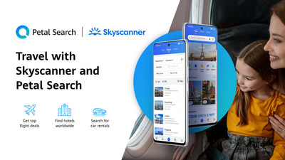 Huawei y Skyscanner forman una asociación de vuelos para ofrecer más opciones en Petal Search