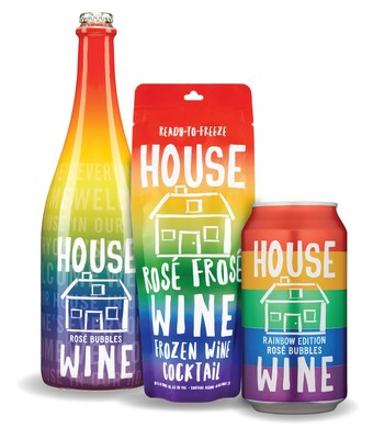 HOUSE WINE Launches Two New Rainbow Products in support of The Human Rights Campaign