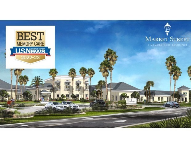 U.S. News & World Report Names Market Street Memory Care Residence Palm Coast a 2022-23 Best Memory Care Community