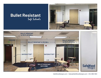 SafeWood Designs Integrates Bullet Resistant Solutions to Make Schools Safer