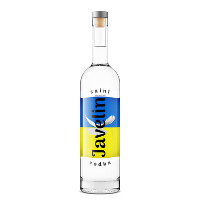 O'NEILL VINTNERS & DISTILLERS INTRODUCES SAINT JAVELIN VODKA WITH 100% OF PROCEEDS DEDICATED TO SUPPORTING UKRAINE