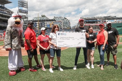 PenFed Credit Union Empowers Veterans to Thrive Through the Arts with $50,000 Donation to Armed Services Arts Partnership at Washington Nationals Game