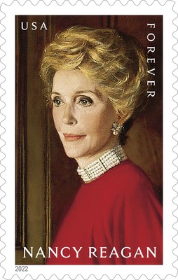 USPS Unveils Nancy Reagan Stamp