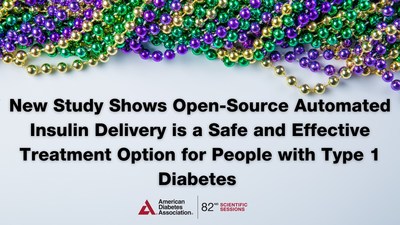 New Study Shows Open-Source Automated Insulin Delivery is a Safe and Effective Treatment Option for People with Type 1 Diabetes
