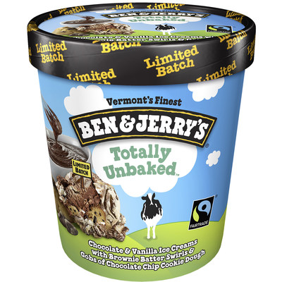 Ben & Jerry's Omits the Oven with TOTALLY UNBAKED