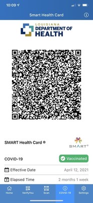 Envoc Releases the First State-Approved Digital SMART Health Card via LA Wallet