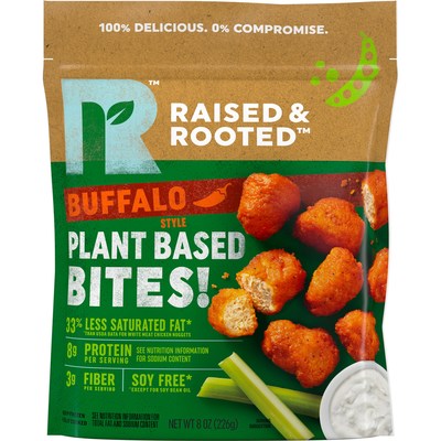 Give Your Tastebuds A Kick with the New Raised & Rooted™ Plant Based Bites