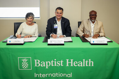 Baptist Health International y Bahamas Wellness Health System formalizan la colaboración para avanzar en la atención sanitaria en las Bahamas