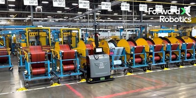 ForwardX celebra un año de operaciones AMR a gran escala en la fábrica de Chery en Dalian
