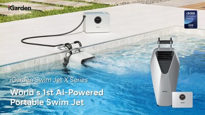 iGarden lanza Swim Jet X Series premiado en CES 2026