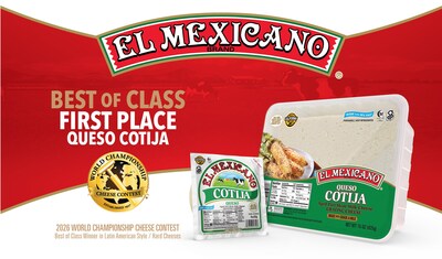 Márquez Brothers International, Inc. Las marcas ganan el mejor de su clase en queso y yogur en el Concurso de Queso del Campeonato Mundial 2026