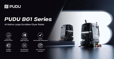 Pudu Robotics presenta la serie PUDU BG1: Definiendo la era de la IA en la limpieza a gran escala