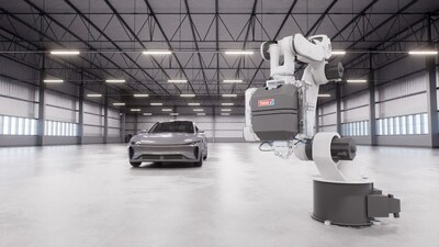 Automatizada y eficiente en el uso de recursos: tesa y AUMOVIO desarrollan una solución adhesiva desprendible para pantallas de automóviles