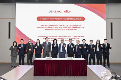 GAC INTERNATIONAL y ALLUR Group firman un acuerdo de cooperación industrial para la producción de kits de montaje con el fin de impulsar la producción local y consolidar su presencia estratégica en el mercado de la Comunidad de Estados Independientes
