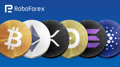 RoboForex amplía su oferta de CFD con instrumentos de criptomonedas