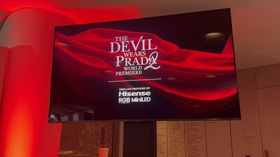 Hisense potencia la moda y la cultura con una campaña icónica para celebrar el estreno de El diablo viste a la moda 2 en cines el 1 de mayo