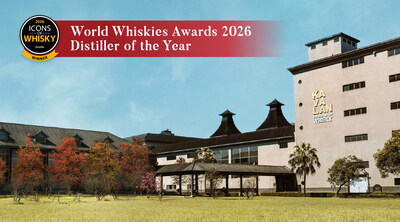 Kavalan es nombrada 'Destilería del Año' 2026 en los World Whiskies Awards