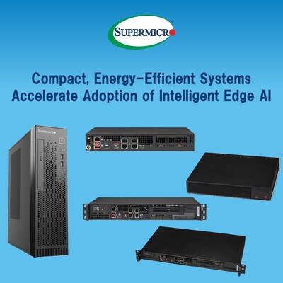 Supermicro presenta sistemas compactos y de bajo consumo energético para acelerar la adopción de la IA