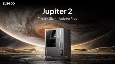 ELEGOO lanza la impresora de resina de gran formato Jupiter 2