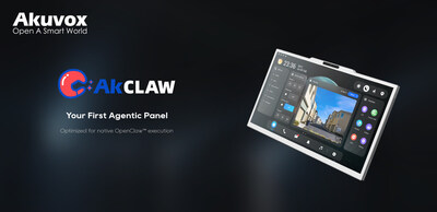 Akuvox lanza AKClaw Panel, optimizado para la ejecución nativa de OpenClaw™