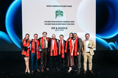 SIP & GUZZLE DE NUEVA YORK ES NOMBRADO THE BEST BAR IN NORTH AMERICA EN LOS NORTH AMERICA'S 50 BEST BARS 2026
