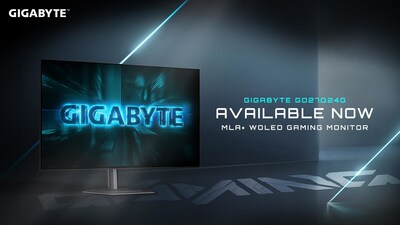 GIGABYTE anuncia la disponibilidad del monitor gaming WOLED QHD de 27" y 240 Hz para competiciones